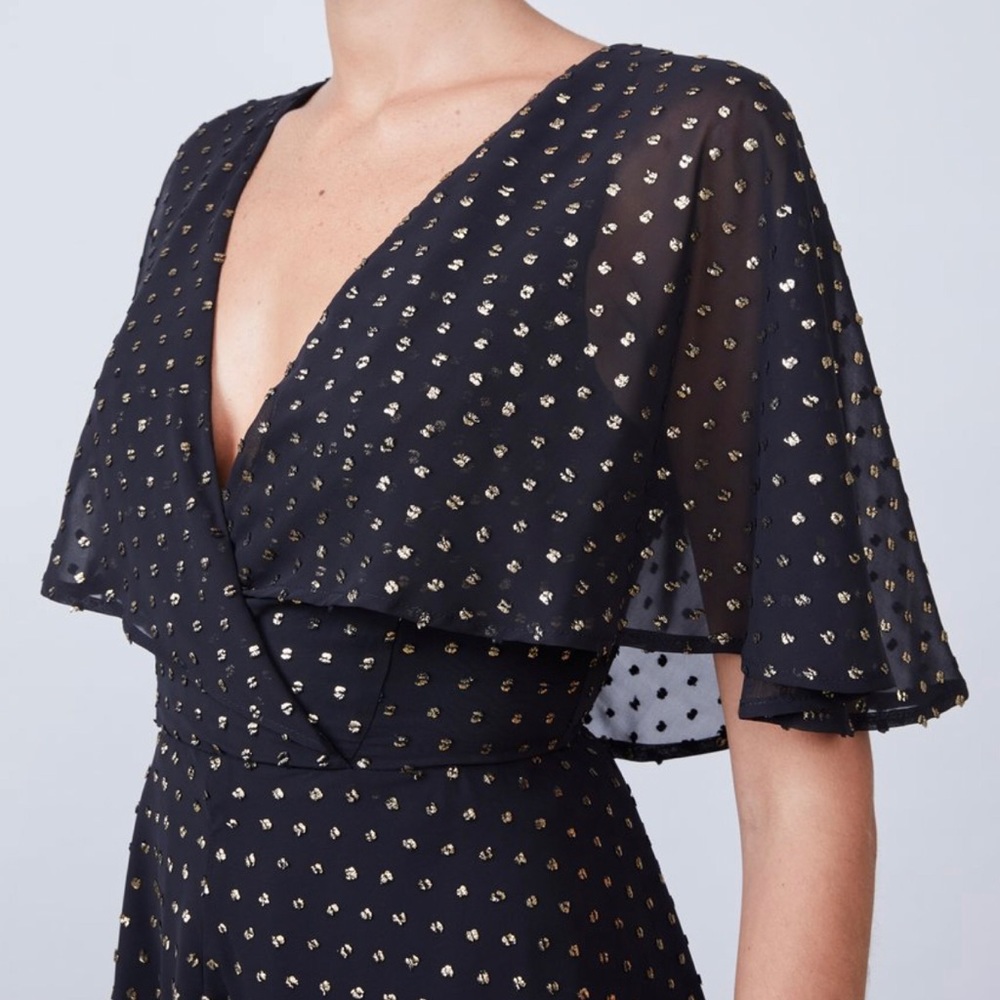 ALLEN SCHWARTZ Lilia Capelet Dress - Picture 5 of 6